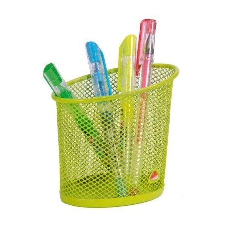 POT A CRAYONS METAL MESH VERT