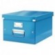  BOITE DE RANGEMENT CLICK AND STORE A4 BLEU 60440036