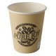 LOT DE 50 GOBELETS 'PURE' CREME EN CARTON 20CL REVETEMENT BIODEGRADABLE