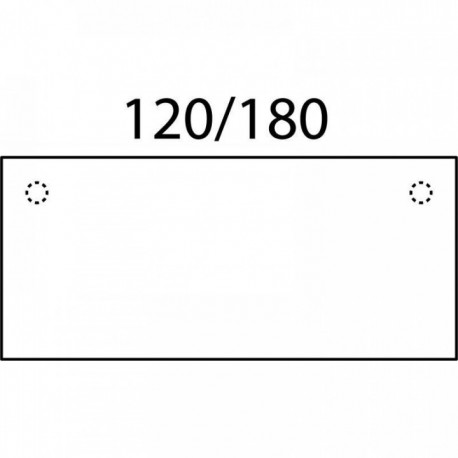 PLAN DROIT L120 X P.80CM PLATEAU CHÊNE BRUNSWICK / PIÈTEMENT ANTHRACITE