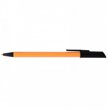 STYLO NOIR BILLE EN BIOPLASTIQUE POINTE MOYENNE