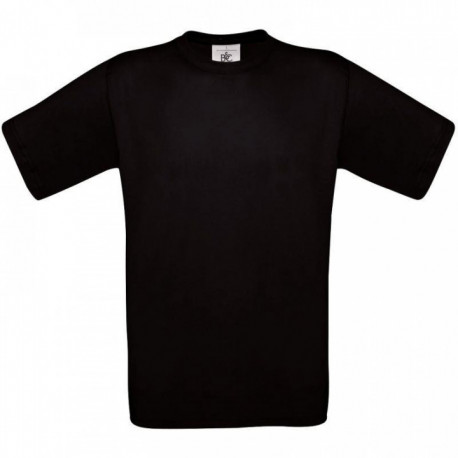 T SHIRT COTON NOIR TAILLE L