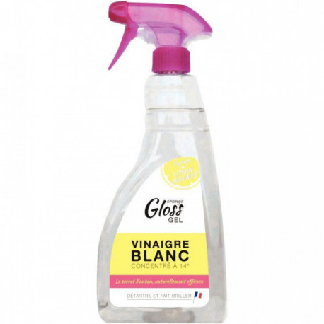 VINAIGRE BLANC GEL CITRON GLOSS flacon 750 ml PV83515002