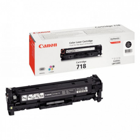 718 NOIR  TONER CANON 3400PAGES