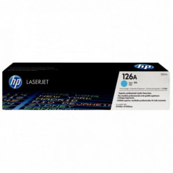 CE311A=126A TONER BLEU CLJ CP1025CLJ Pro 100 color MFP M175 CE311A=126A   1000P