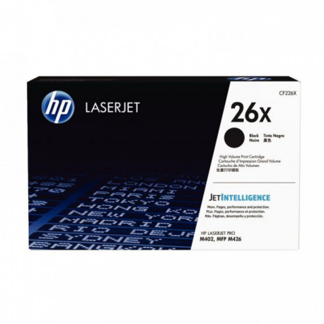 CF226X 26X NOIR TONER HP 3100PAGES