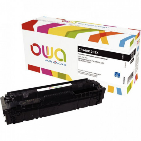 CF540X 203X  NOIR TONER HC P/HP 3200PAGES OWA