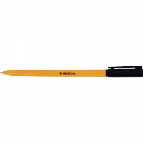 STYLO NOIR BILLE MICRON POINTE FINE 0,7MM