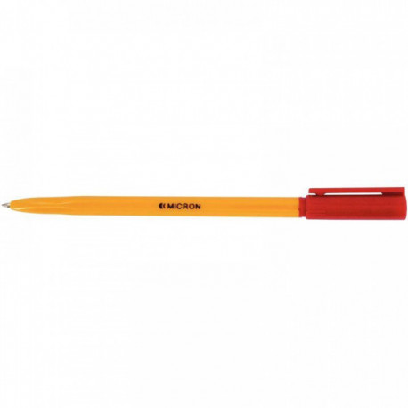 STYLO ROUGE BILLE MICRON POINTE FINE 0,7MM