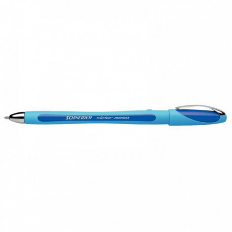 STYLO BLEU BILLE SLIDER MEMO XB  SCHNEIDE 150203