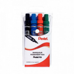 POCHETTE ASSORTI PENTEL POINTE OGIVE N50  x4 N504