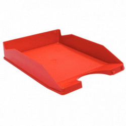 CORBEILLE ROUGE COURRIER OPAQUE RECYCLABLE H6,5CM FAPI BY  93-03