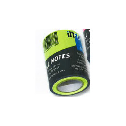 RECHARGE DEFIL NOTES  JAUNE FLUO