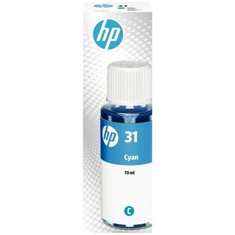 FLACON D'ENCRE À LA MARQUE HP 1VU26AE CYAN