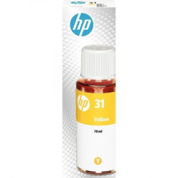 FLACON D'ENCRE À LA MARQUE HP 1VU28AE JAUNE