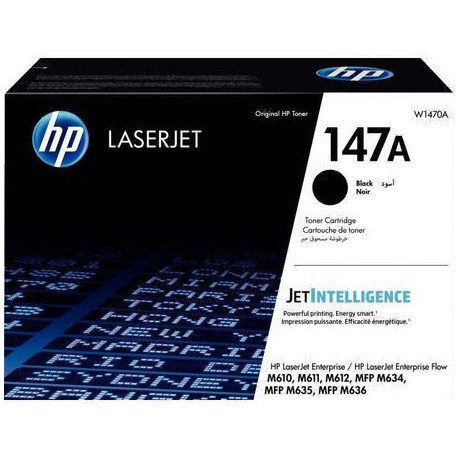 CARTOUCHE LASER DE LA MARQUE HP W1470A NOIR