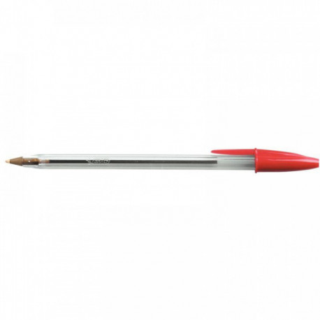 STYLOS BIC CRISTAL PM ROUGE BTE DE 50