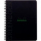 CAHIER SPIRALE A5+ 160P 90G  5X5  GREENBOOK RHODIACTIVE 100% RECYCLÉ   FAB France PEFC 