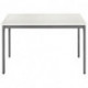 TABLE POLYVALENTE L120 CM P60 CM BLANC