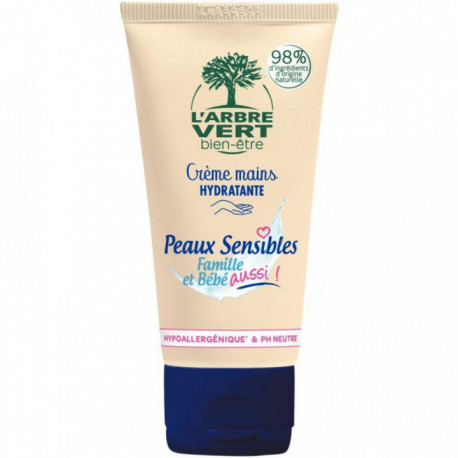 TUBE 75ML CRÈME MAINS PEAUX SENSIBLES