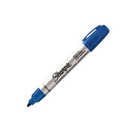 MARQUEURS SHARPIE METAL MOYEN OGIVE BLEU